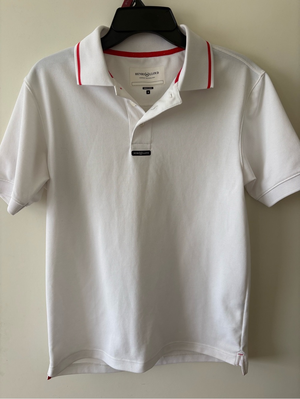 Henri Lloyd Men's White Polo UV Protection men's small